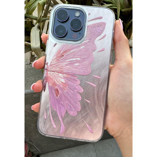 Butterfly Pink, For IPhone, 15, 14, 13 Promax