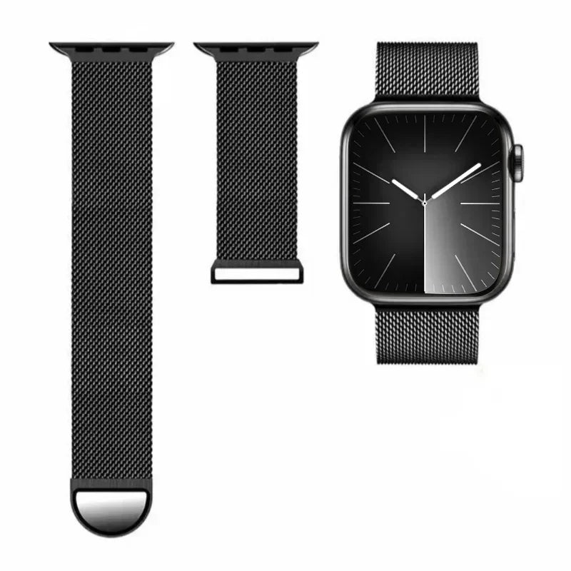 Stainless Steel strap for Apple Watch band 45mm 44mm 49mm 42mm