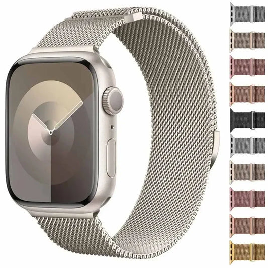 Stainless Steel strap for Apple Watch band 45mm 44mm 49mm 42mm