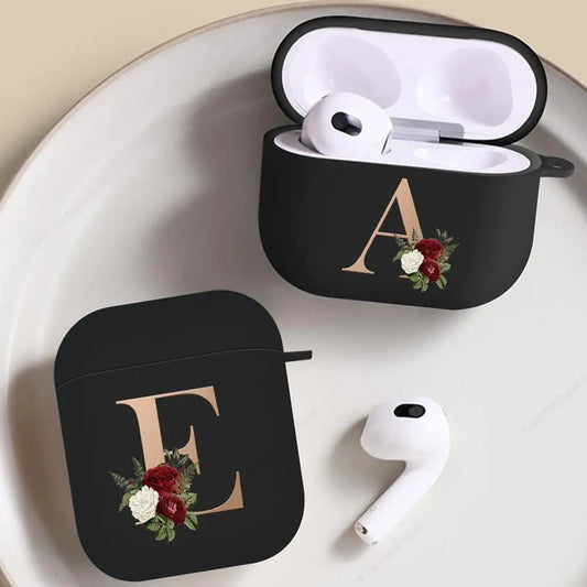 For Airpods Pro Case Silicone Letters Earphone Case